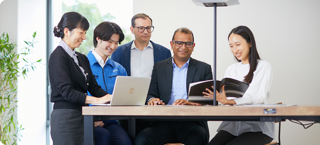 “Muratec团队”，提供全球范围高质量服务